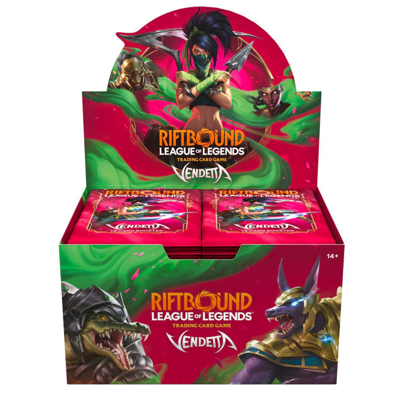 Riftbound: League of Legends TCG - Vendetta Booster Display (24 Boosters) - EN