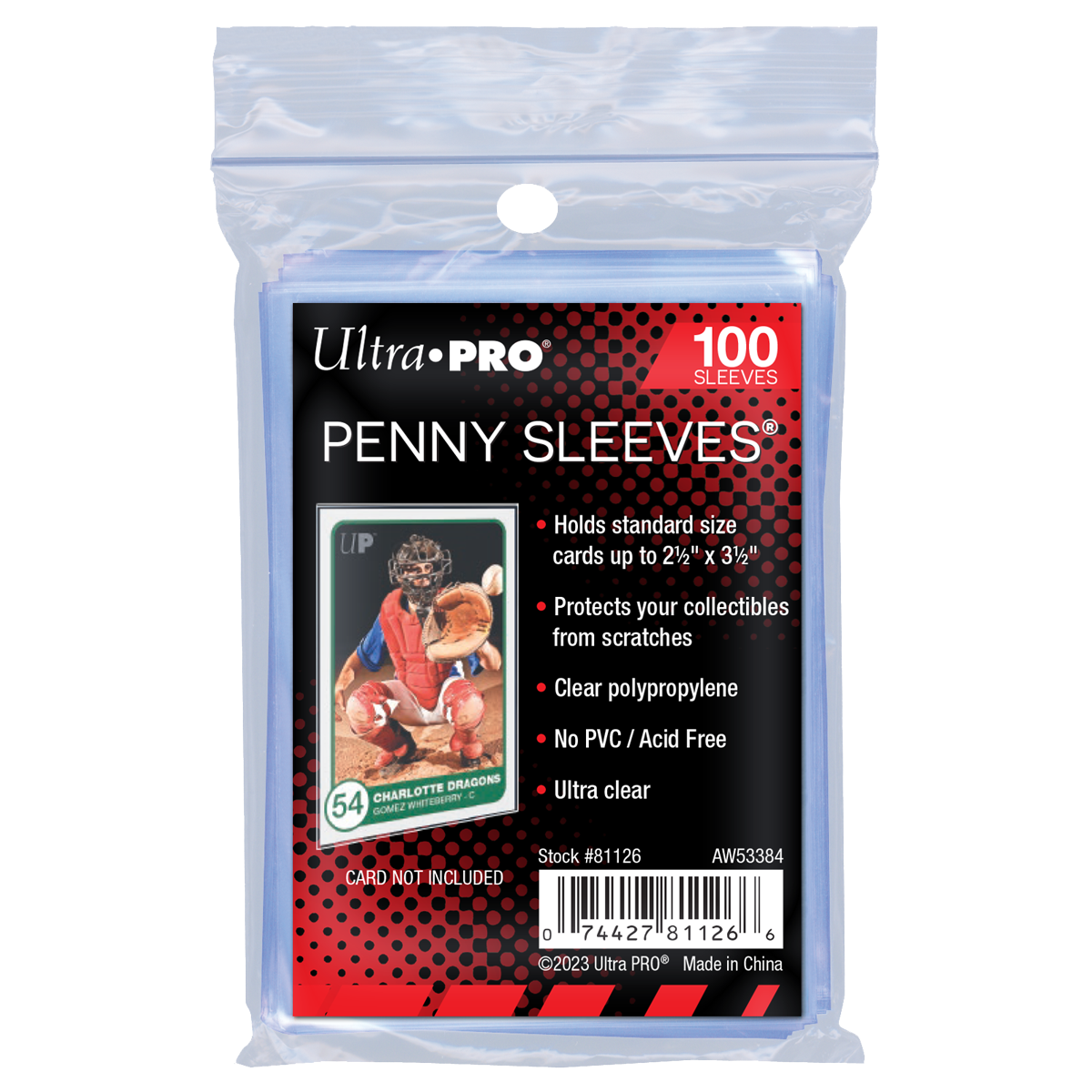 Ultra PRO Soft Card Sleeves – Transparent (100 Stück)