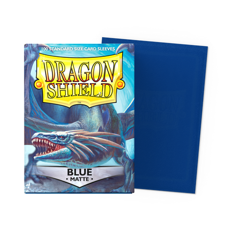 Dragon Shield Standard Matte – Blau (100 Stück)
